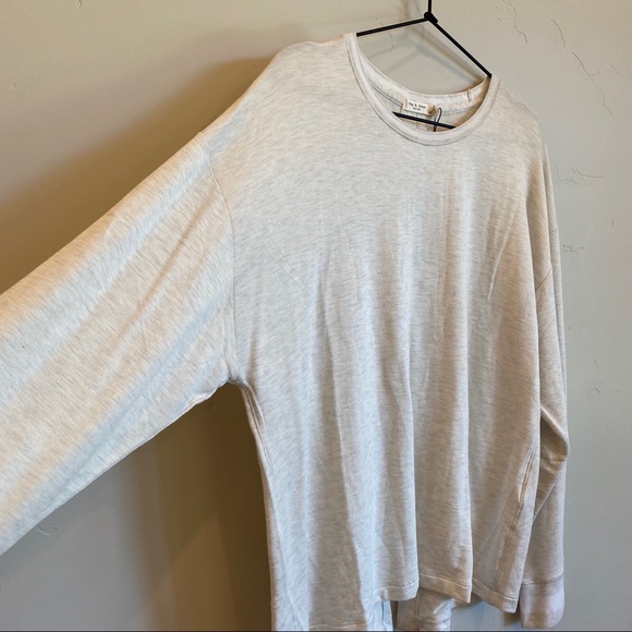 RAG & BONE Reily Split Back Long Sleeve Top - Picture 4 of 13